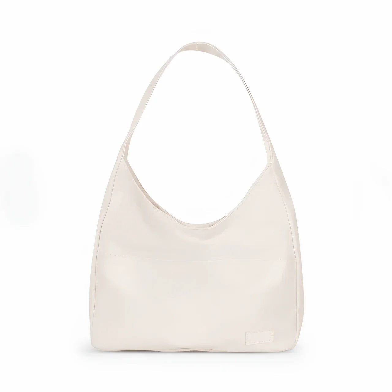 AGATHA – Grand sac à main tendance en cuir blanc, élégant et spacieux, idéal pour le quotidien chic et organisé.