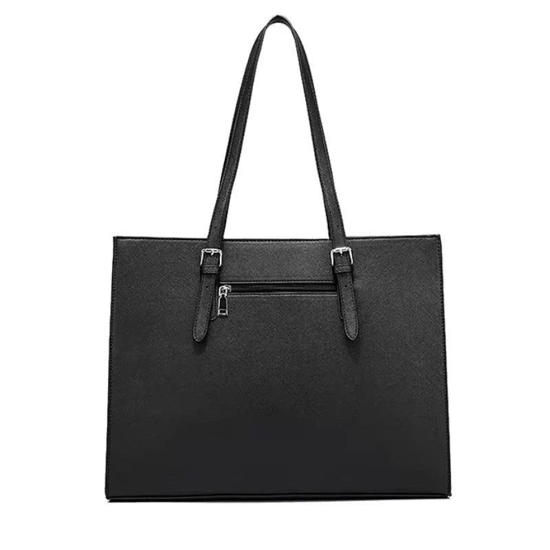 Sac à main GIA grand format, design simple et tendance, en cuir, idéal pour un usage quotidien avec style