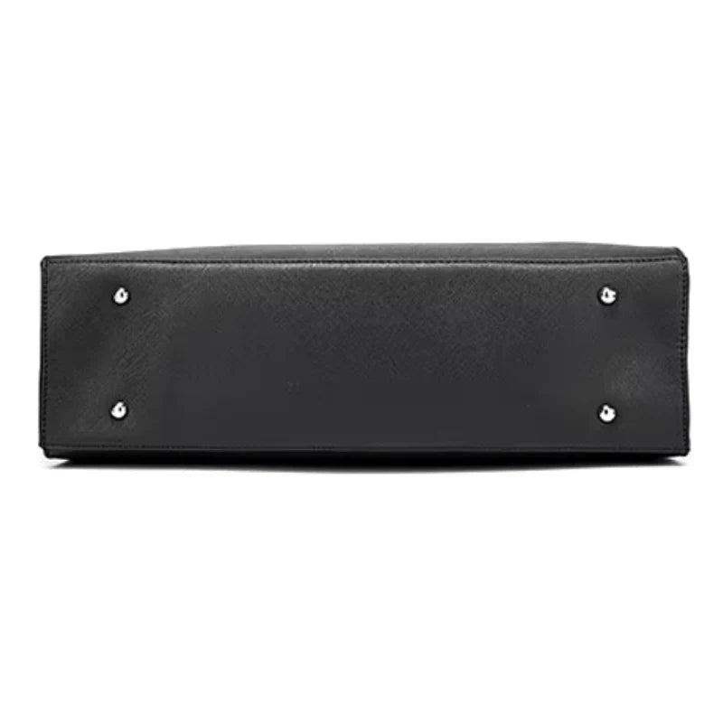 Sac à main GIA grand format, design simple et tendance, en cuir, idéal pour un usage quotidien avec style