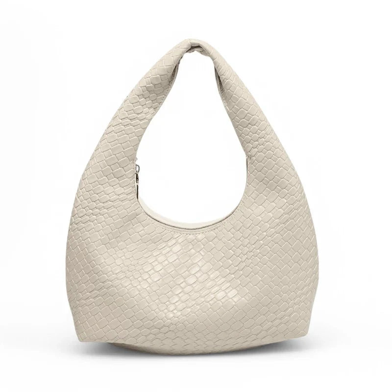 sac KAM petit sac à main cuir blanc élégant, format compact et chic, idéal pour sorties, soirées et rendez-vous avec style