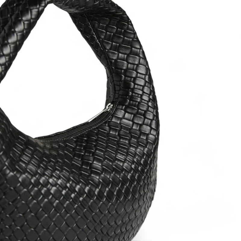 sac KAM petit sac à main cuir noir élégant, format compact et chic, idéal pour sorties, soirées et rendez-vous avec style