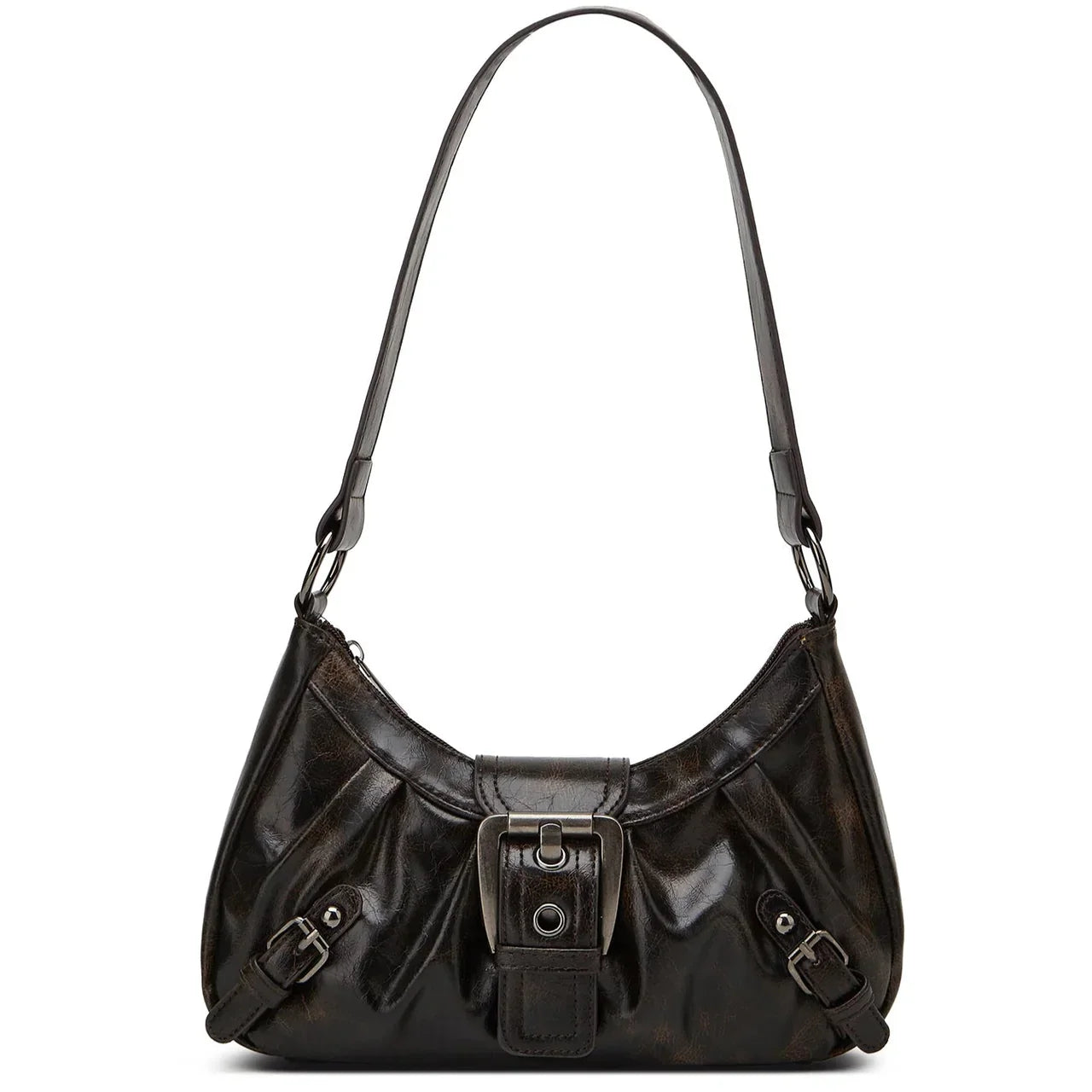 KARINA - Petit Sac à Main en Cuir Rétro