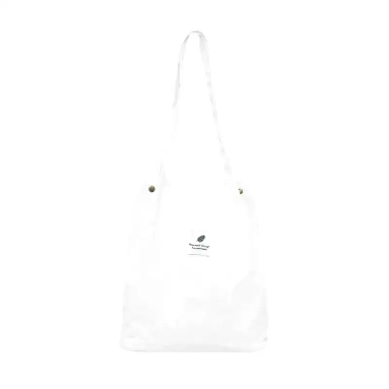 LARA- Sac à Main Cabas en Tissu Rigide camel blanc
